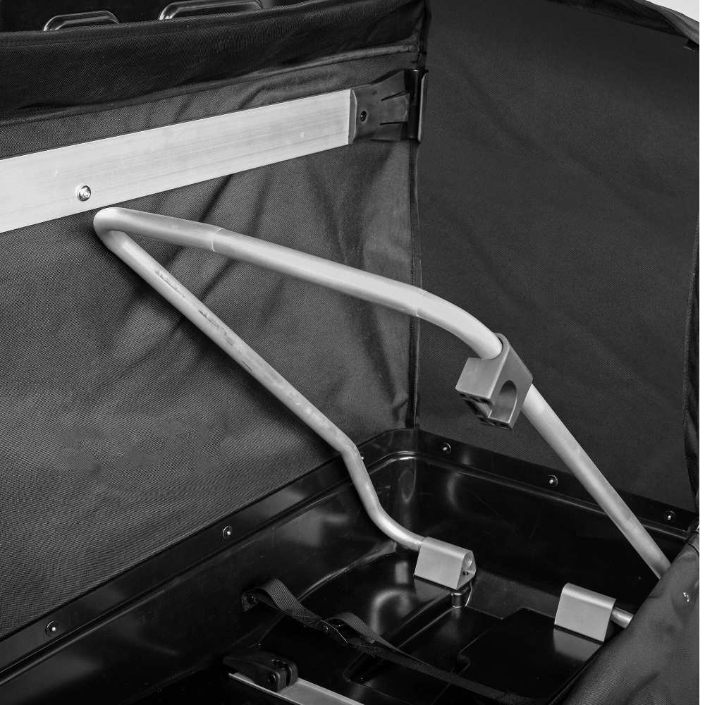 Eufab Transportbox für Fahrradträger 350 l passend zu SD260/TECDC1