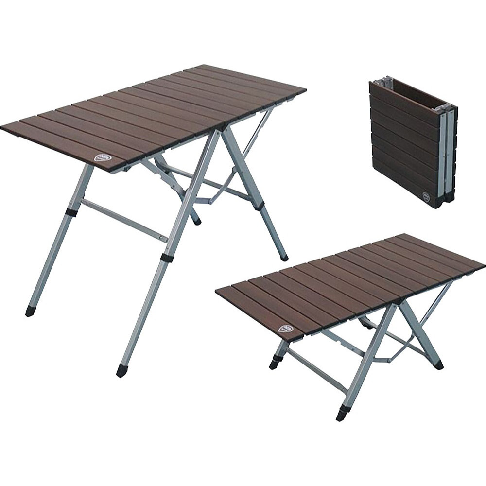 DEFA Europe Tisch One Action Table Alu 80x40, braun