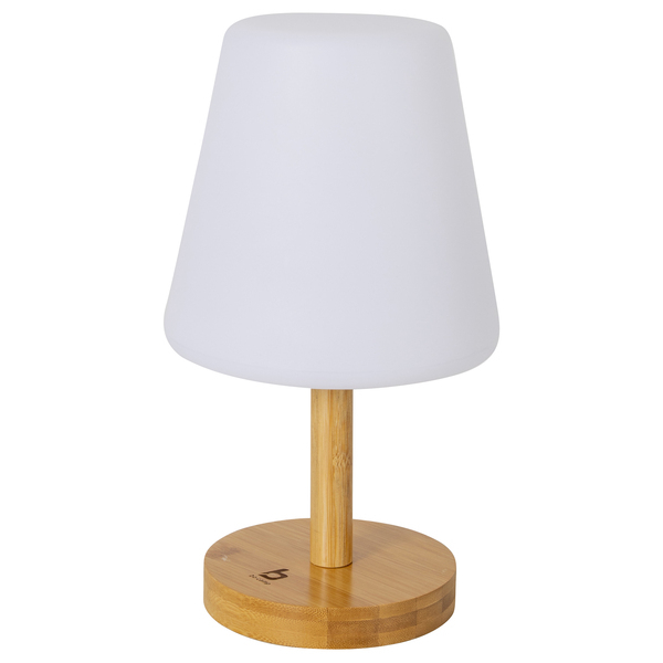 Bo-Camp Tischlampe BC UO Cambridge M braun/weiß