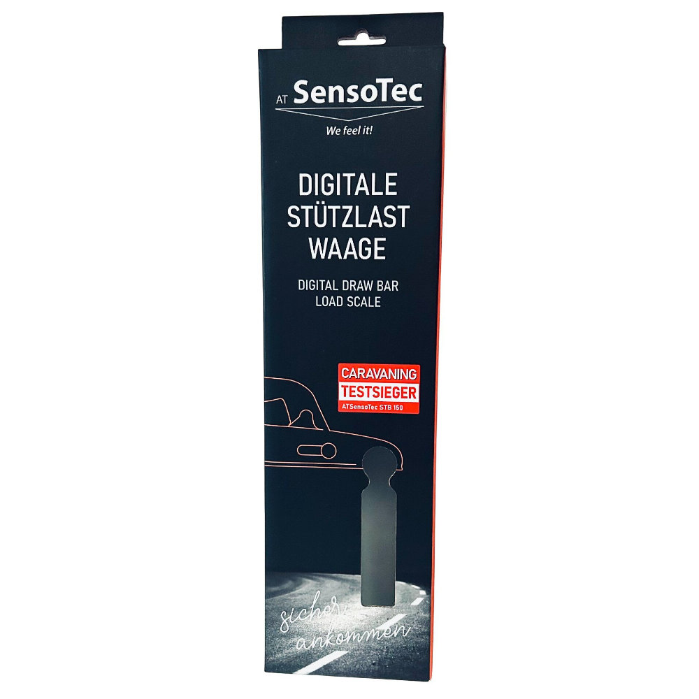 ATSensoTec Digitale Stützlastwaage STB 200 B mit Bluetooth schwarz