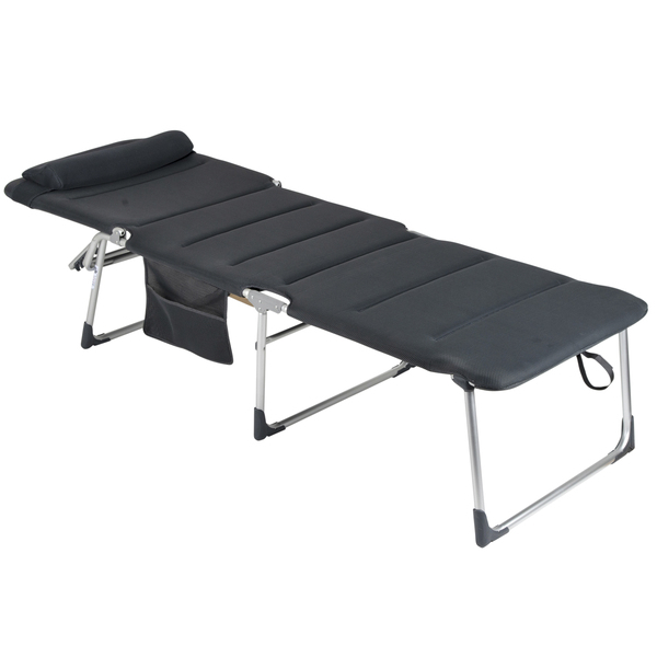 Crespo Sonnenliege Air Elite grau