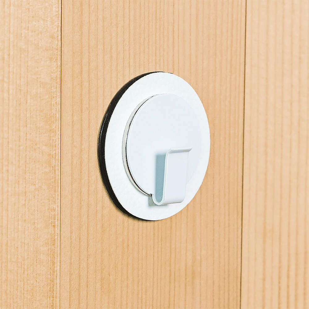 Silwy Magnet-Haken Clever White