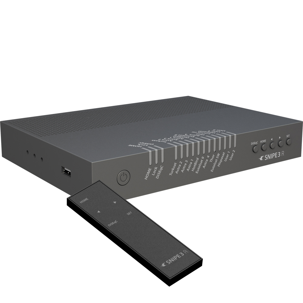 Selfsat Snipe 3 R Twin, GPS Auto Skew Sat System m. Fernbedienung