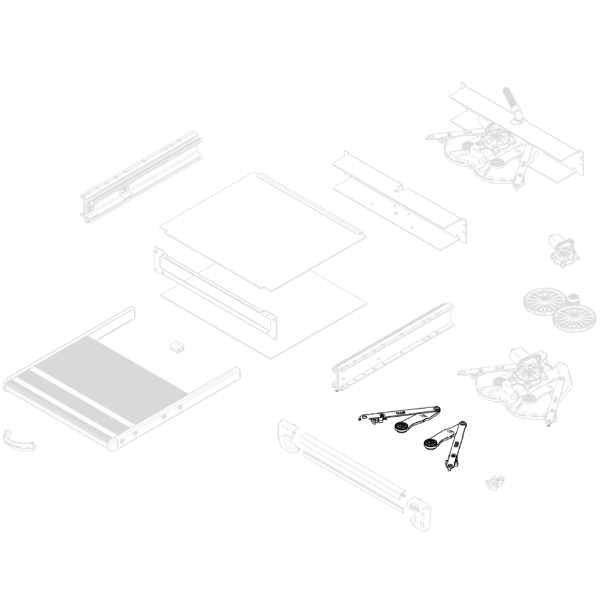 Thule Scheren-Satz für Slide-Out Step G2 ab 2022 (Nr. 1500603649)