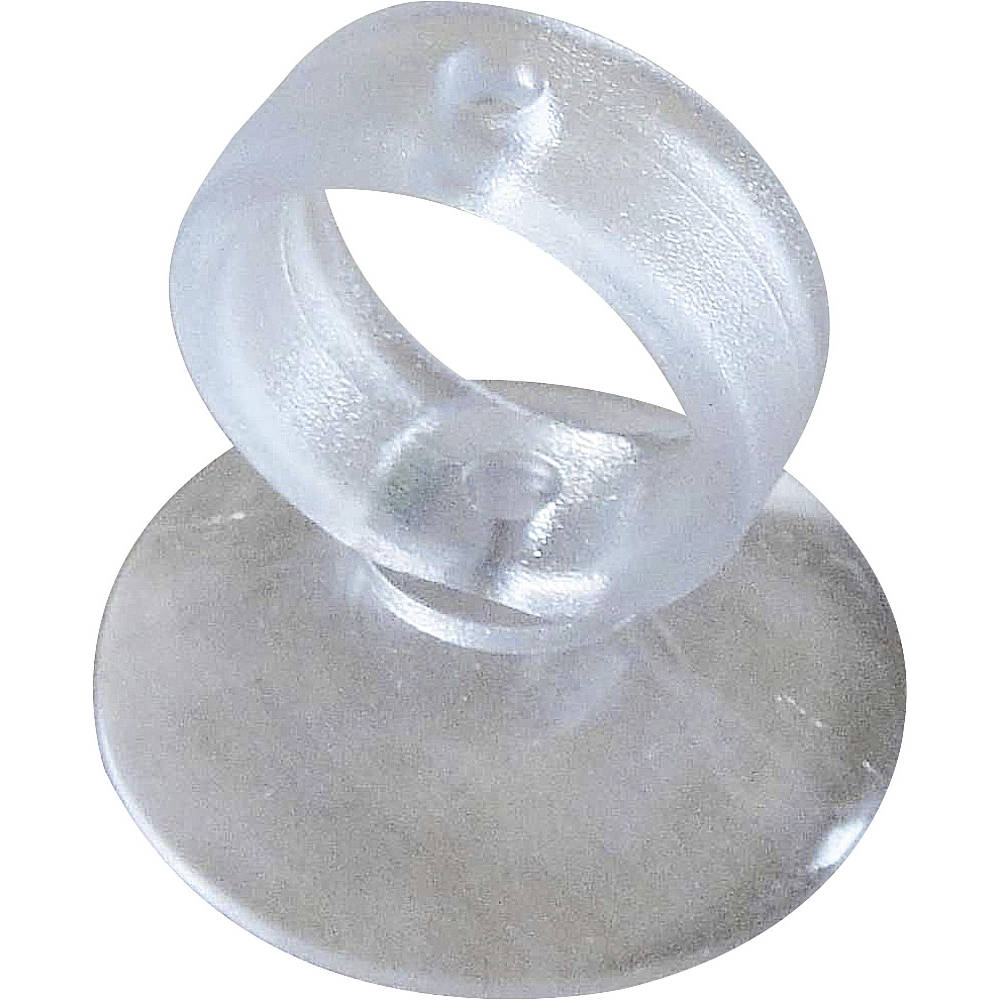 Tecon Covercraft Klarsicht-Sauger 37 mm mit Zugring, 10er Set