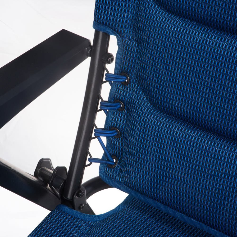 Frankana Campingstuhl HighQ Comfortable Blueline