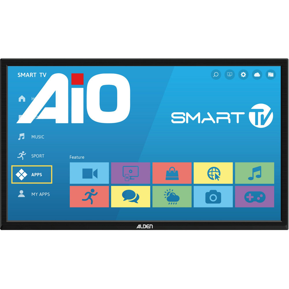 Alden AS4 80 SKEW Ultrawhite inkl. TV A.I.O. Smart
