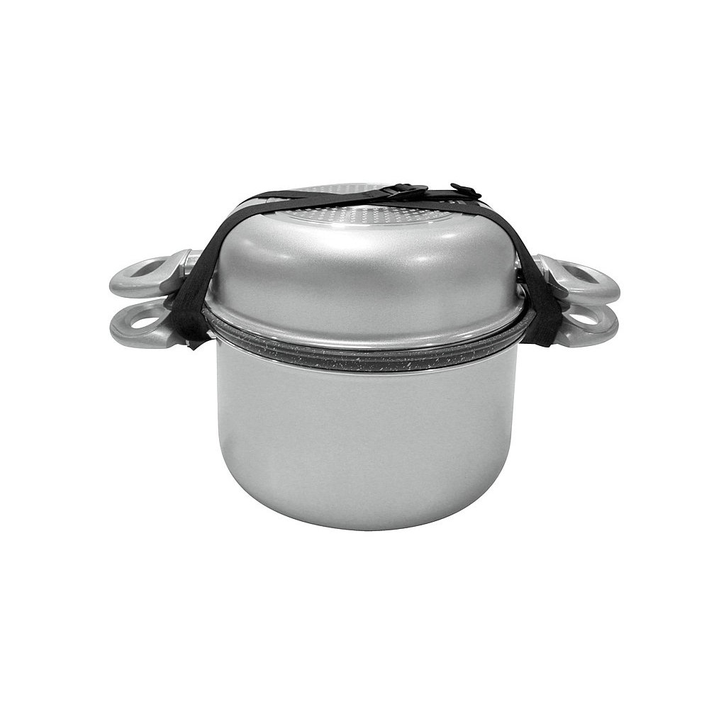 Gimex Alu-Topfset Silver Line 8-teilig