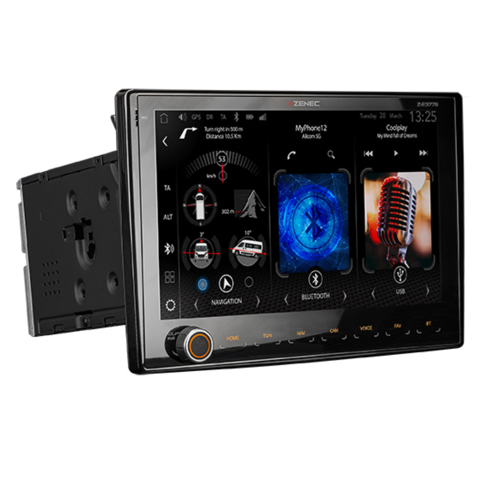 Zenec Naviceiver Z-E3776 9 Zoll, für Fiat Ducato ab Baujahr 2006