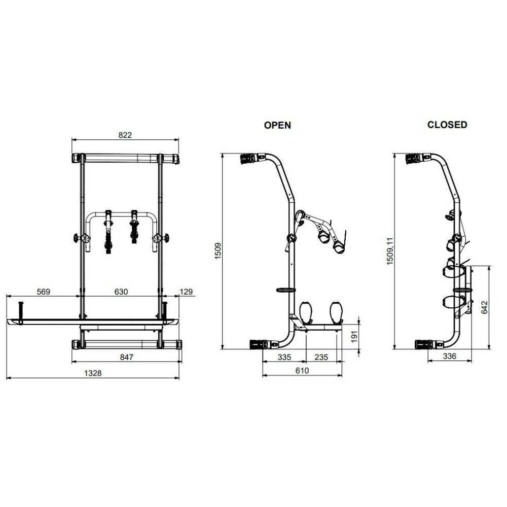 Lippert R-Bike Van/Kastenwagen Ford Transit, 2014+