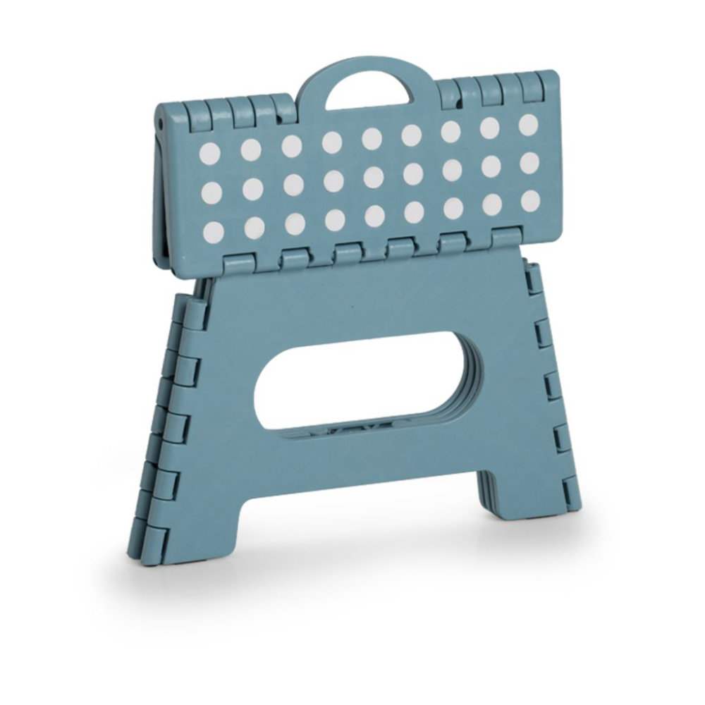 Zeller Klapphocker Color hellblau, Höhe 22 cm