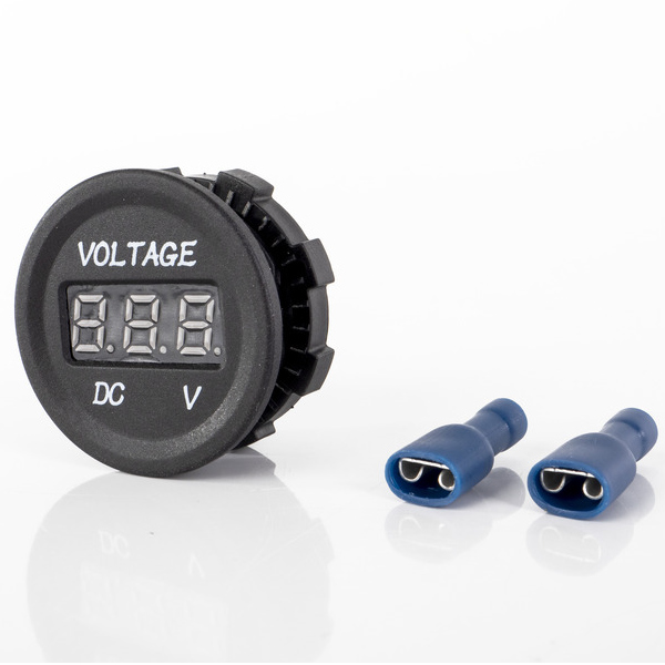 Carbest LED Voltmeter 3-stellige Digitalanzeige
