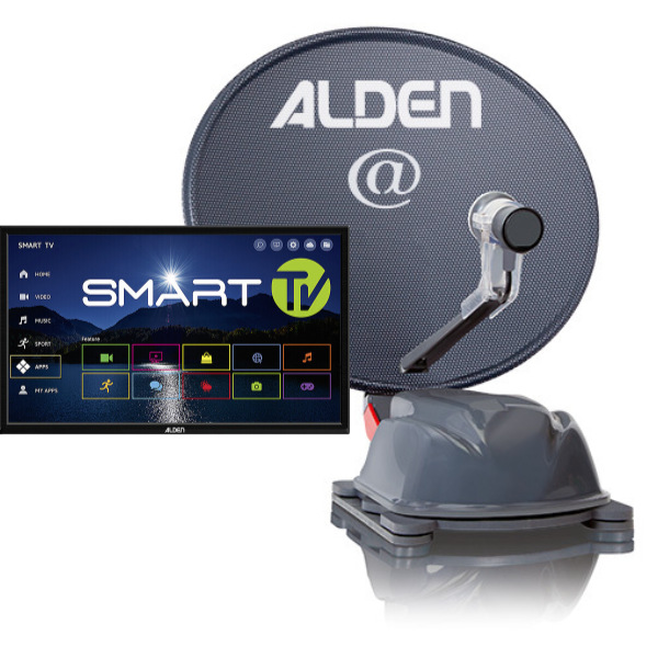 Alden Sat-Anlage AS2 60 Platinum autom. incl. SCC HD-Steuermodul + TV