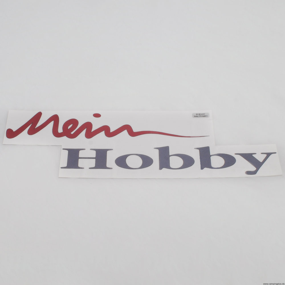 Hobby Logo Heckaufkleber 470 x 135 mm (2014 - 2023)