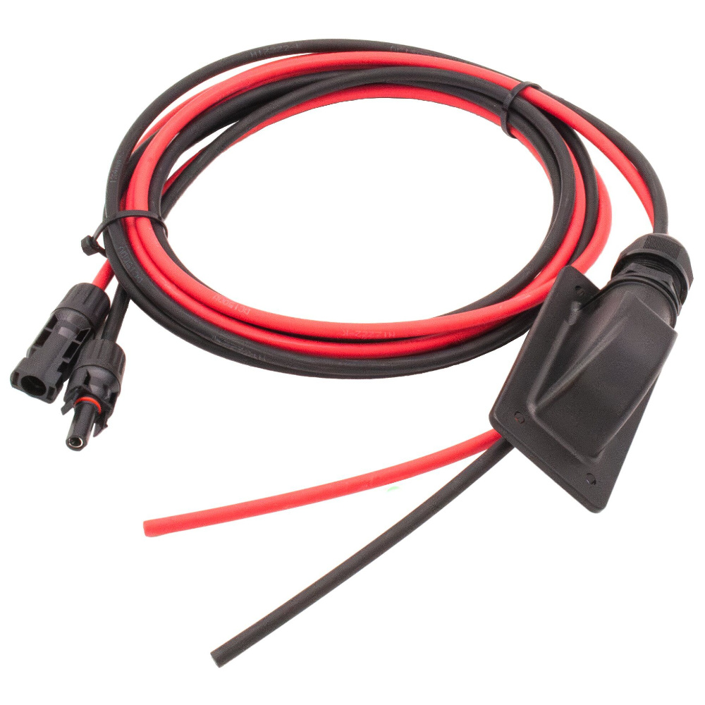 ten Haaft Dachdurchführung Sunsolid inkl. Anschlusskabel mit MC4 Stecker