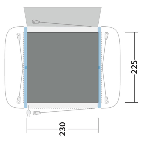 Outwell Zeltteppich Cozy Carpet Crossville 250SA