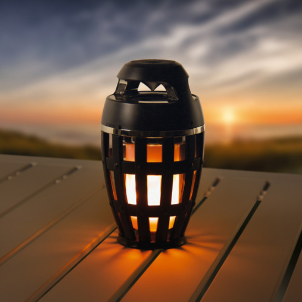 Carbest LED-Tischleuchte mit Bluetooth Lautsprecher