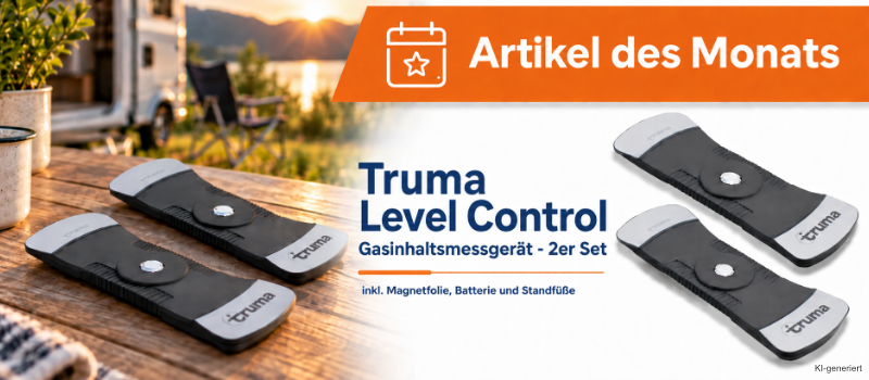 Artikel des Monats Truma Level Control - Startseite App