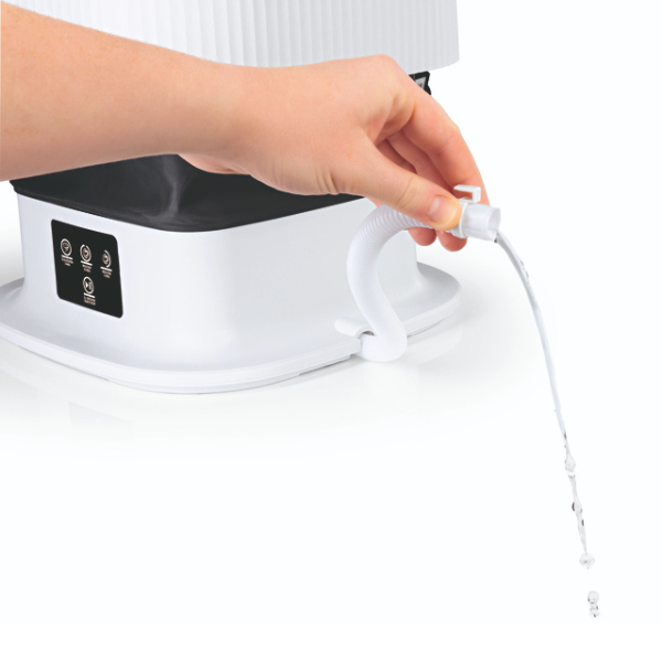 EASYmaxx Mini-Waschmaschine  faltbar 40 W  Farbe weiß / schwarz