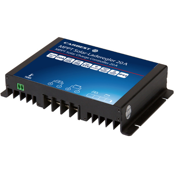 Carbest MPPT-Solarladeregler 20 A inkl. Bluetooth