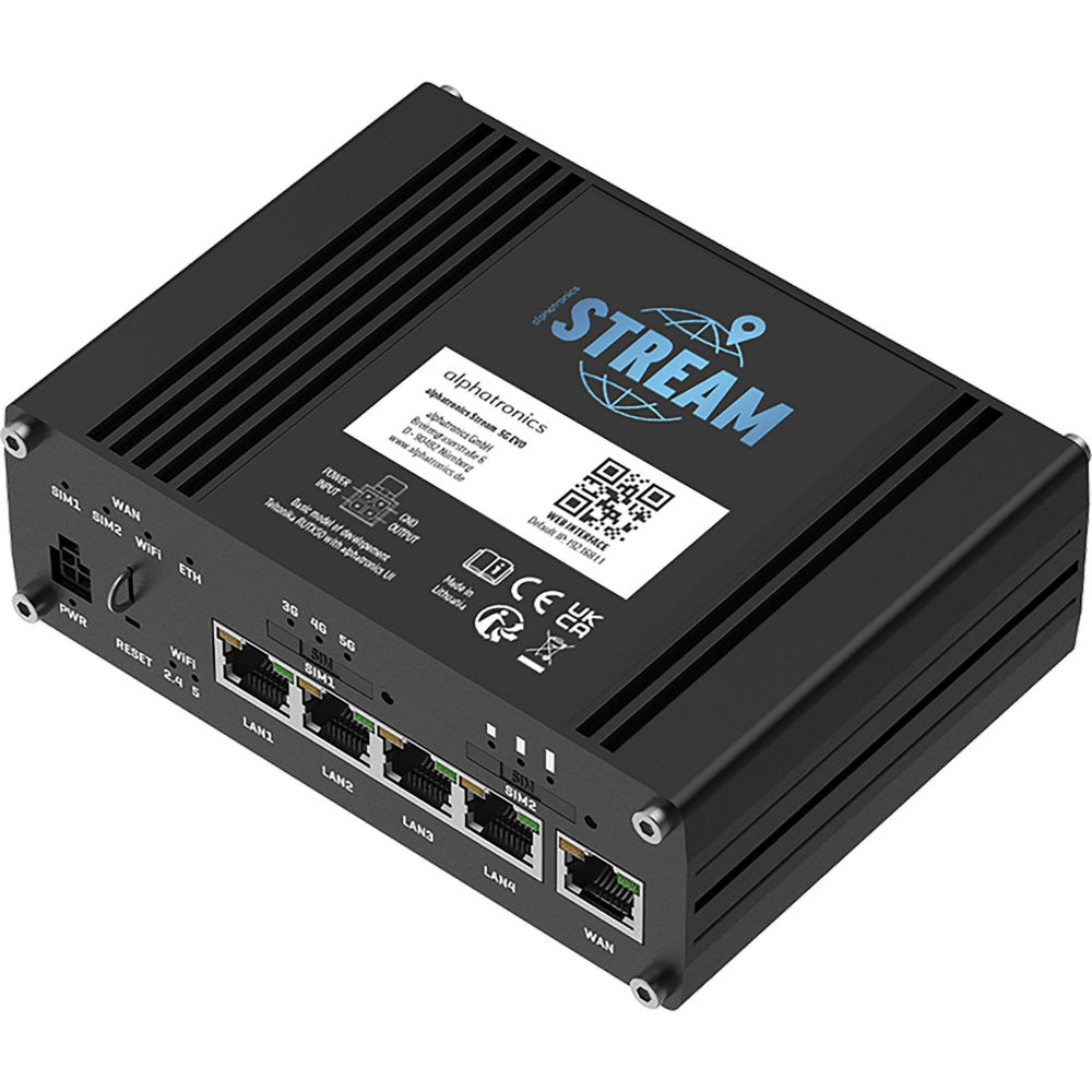 Alphatronics Routerset Stream 5G Evo