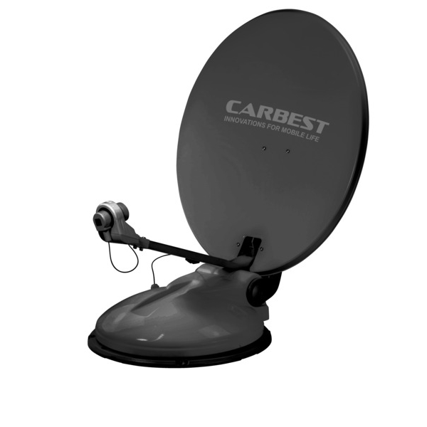 Carbest Travelsat 2 Sat-Anlage mit Bluetooth  - 68 cm - anthrazit