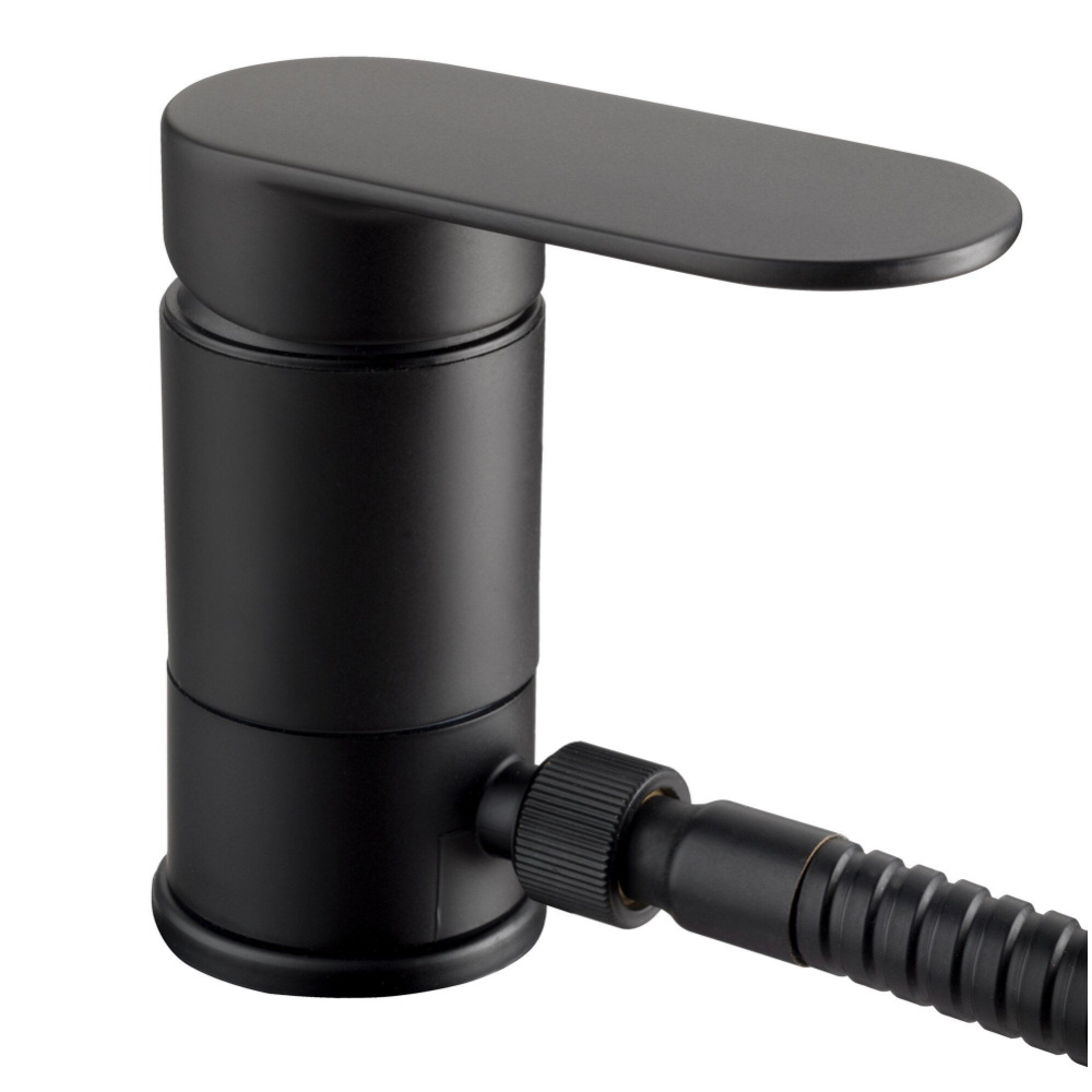 Reich Einhebelmischer Linnea AT 1/2 Zoll Anschluss, schwarz matt