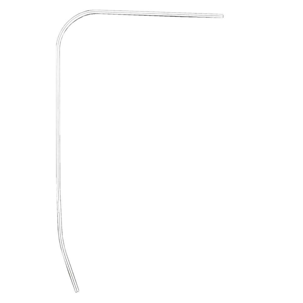 Hobby Vorzeltleiste weiss, Heck rechts gebogen (2009 - 2013)