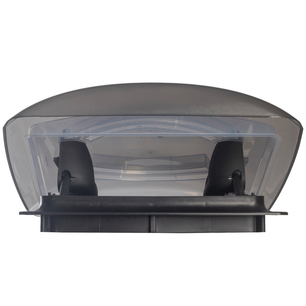 MPK VisionVent S pro mit Fliegengitter 280x280 mm - schwarz