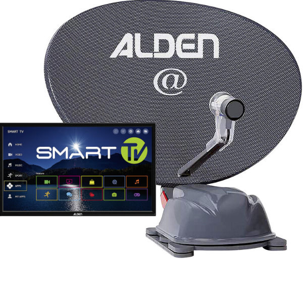 Alden Sat-Anlage AS2 80 Platinium autom. incl. SSC HD-Steuermodul + TV