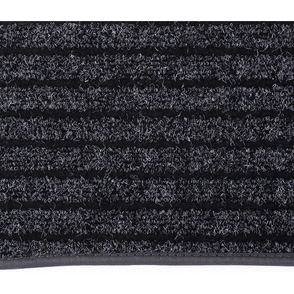 Carbest Teppich Kofferraum mit Schienen, anthrazit