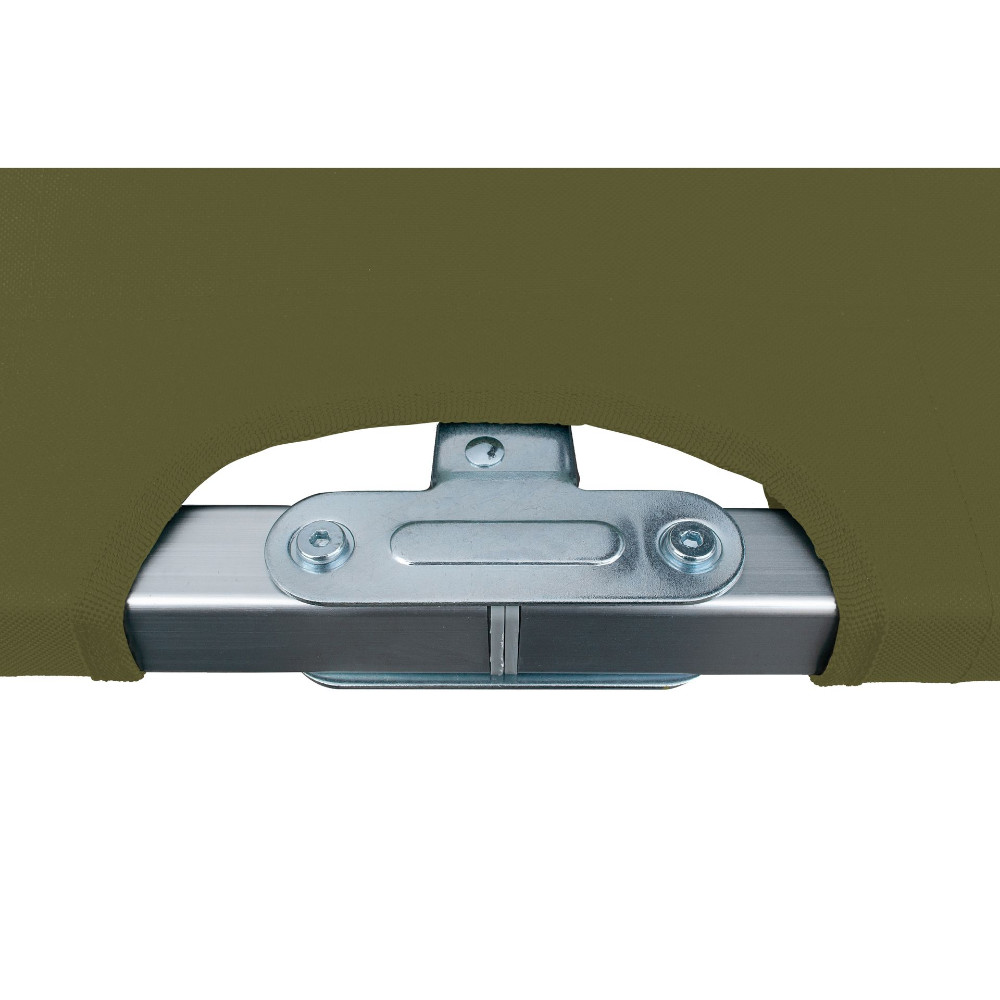 BasicNature Travelchair Feldbett oliv 210 cm