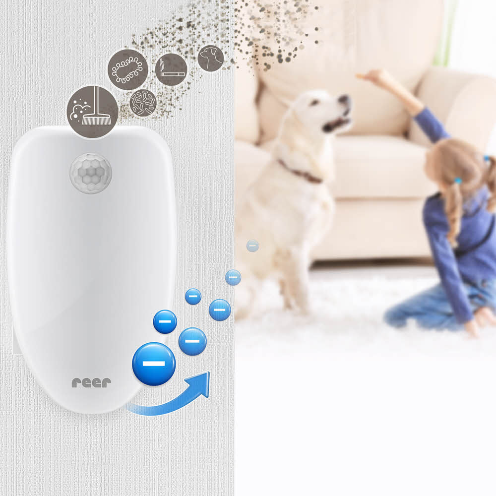 Reer PureAir Raumluft-Reiniger für Steckdose