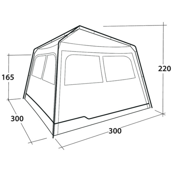 Outwell Pavillon Fastlane 300 Shelter