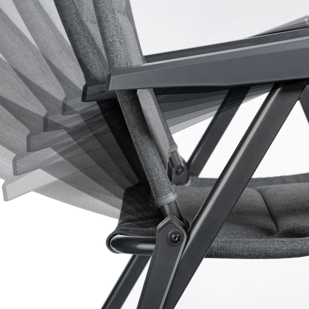 Frankana Campingstuhl HighQ Basic Greyline