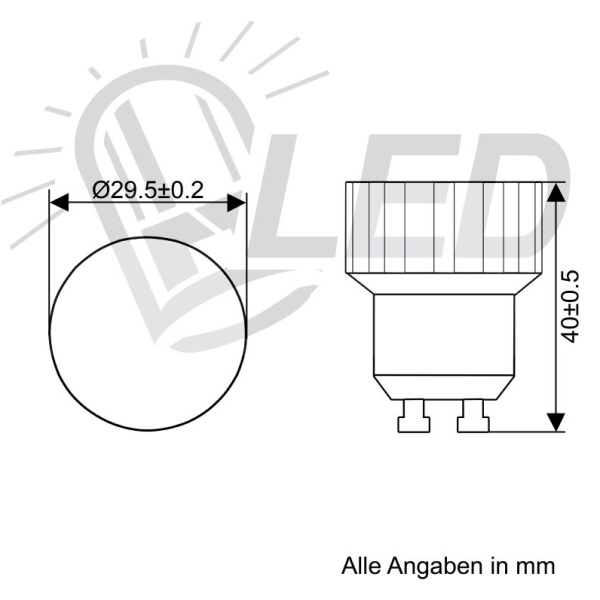 David Adapter - von GU10 auf E14