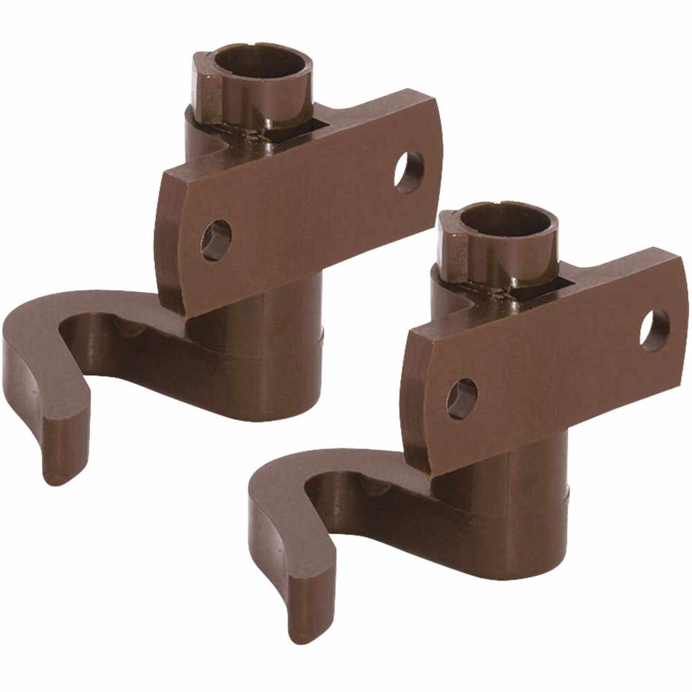 Häfele Drehstangenschloss inkl. Fanghaken nickelgrau