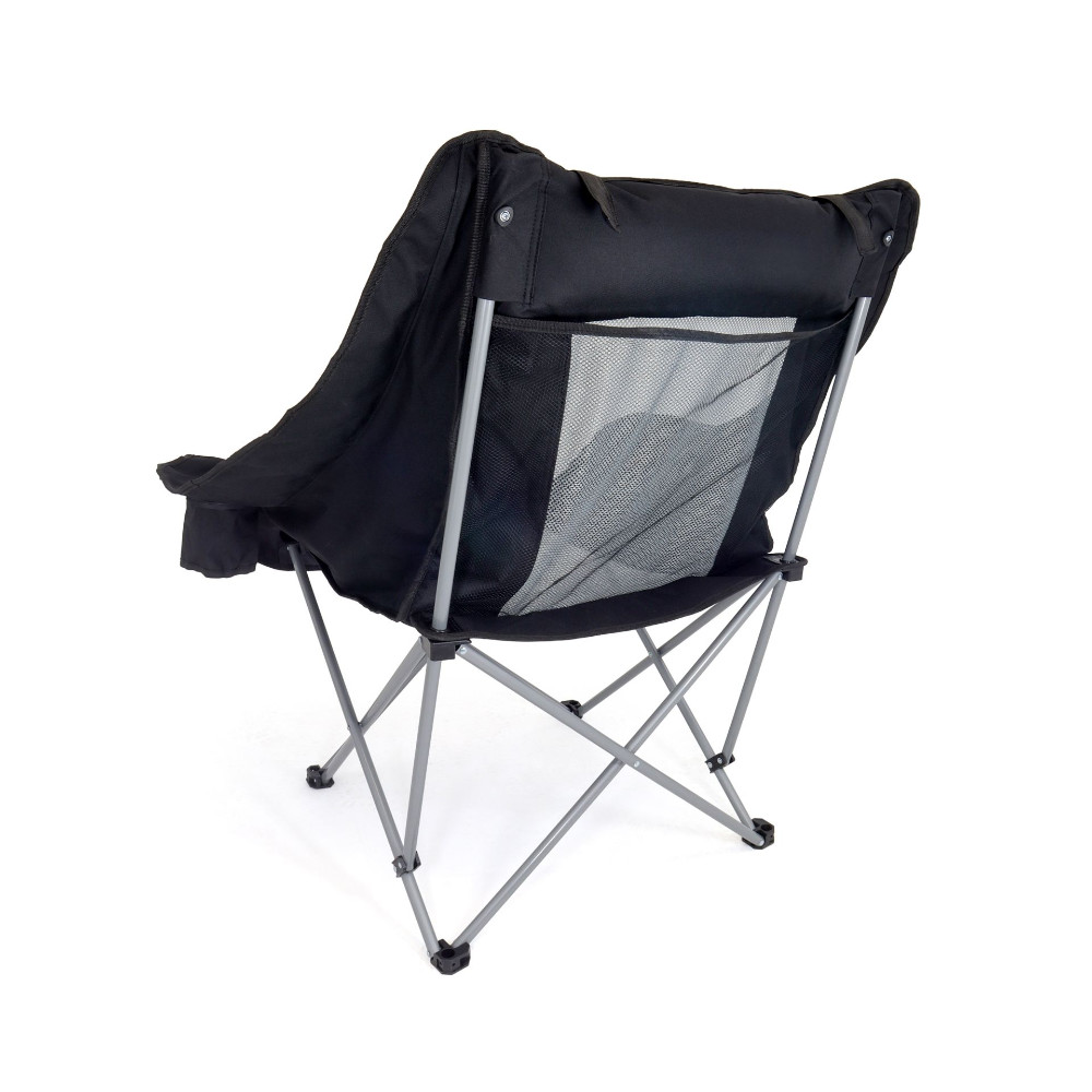 BasicNature Travelchair Relax Pro single schwarz
