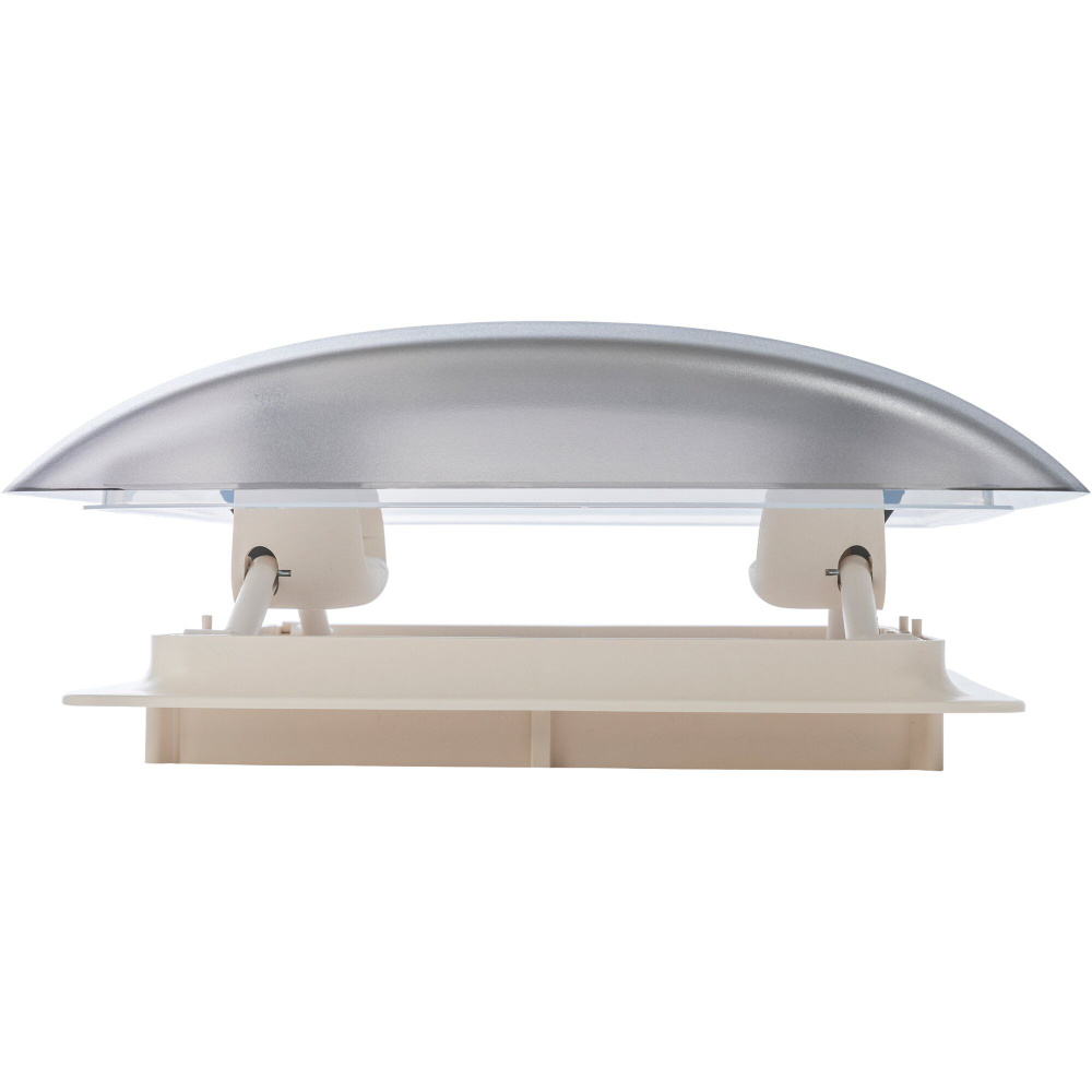 MPK VisionVent S pro mit Fliegengitter u. Verdunkelung 280x280 mm - cremeweiß