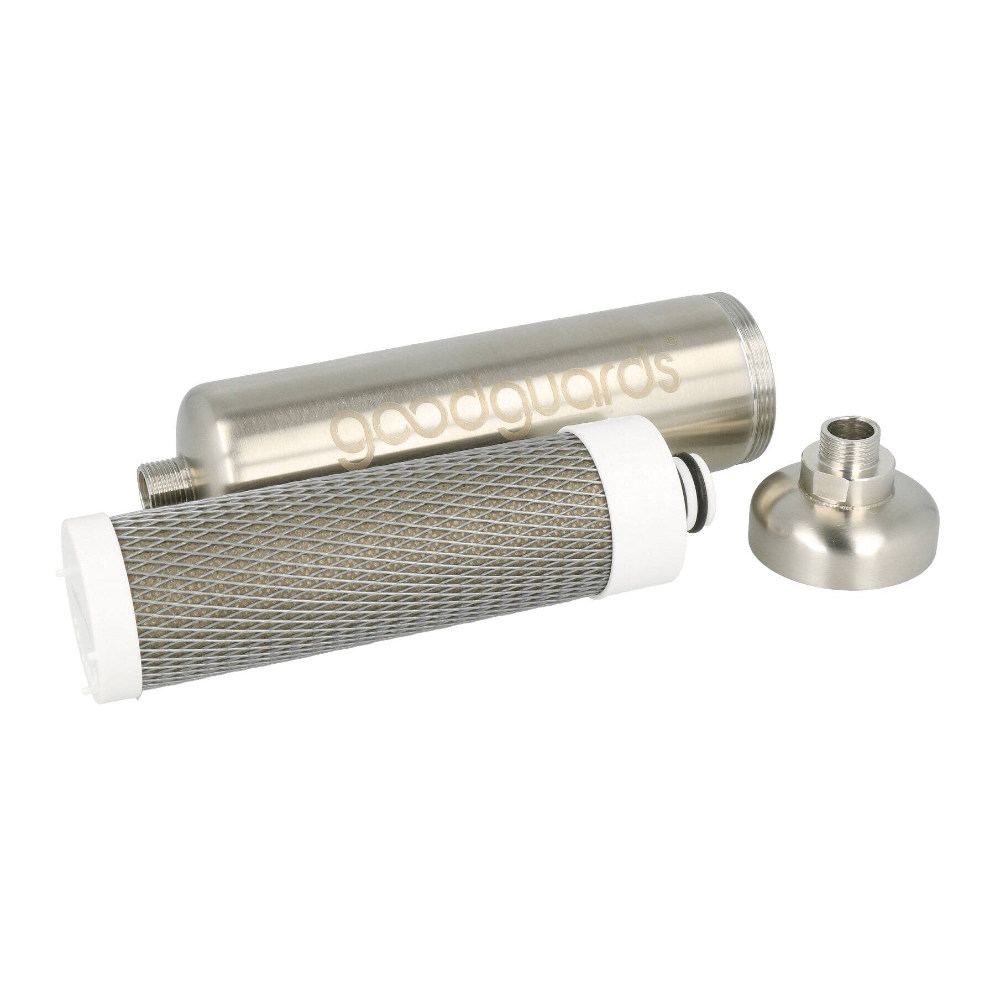 goodguards Wasserfilter Kalkguard Edelstahl-Kalkabsorber