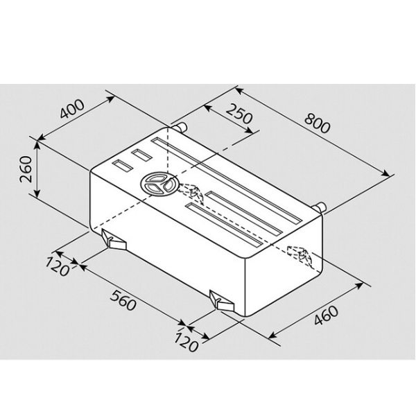 Fusion Frischwassertank 75 Liter EV 1501