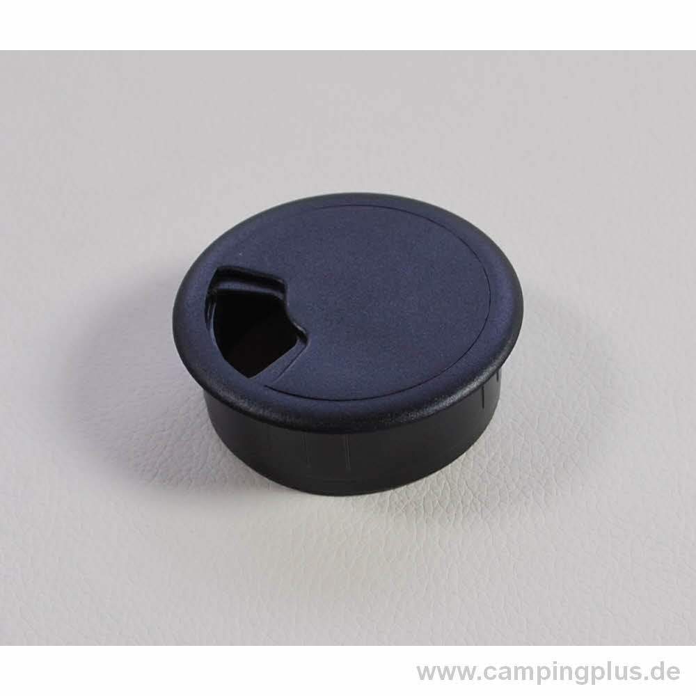 Hobby Kabeldurchführung schwarz, Einbaumaß 60 mm (2001 - 2026)