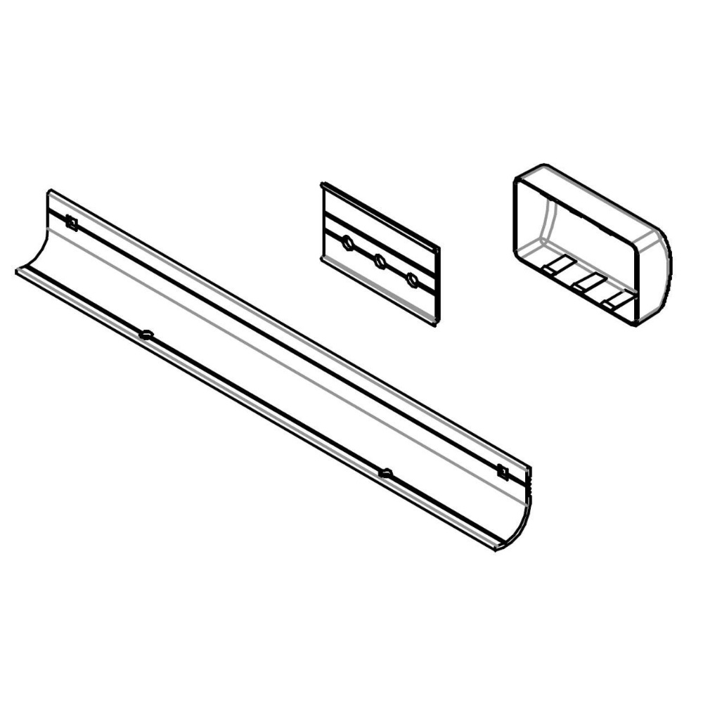 BR-Systems Untere Befestigungsteile für Bike Lift