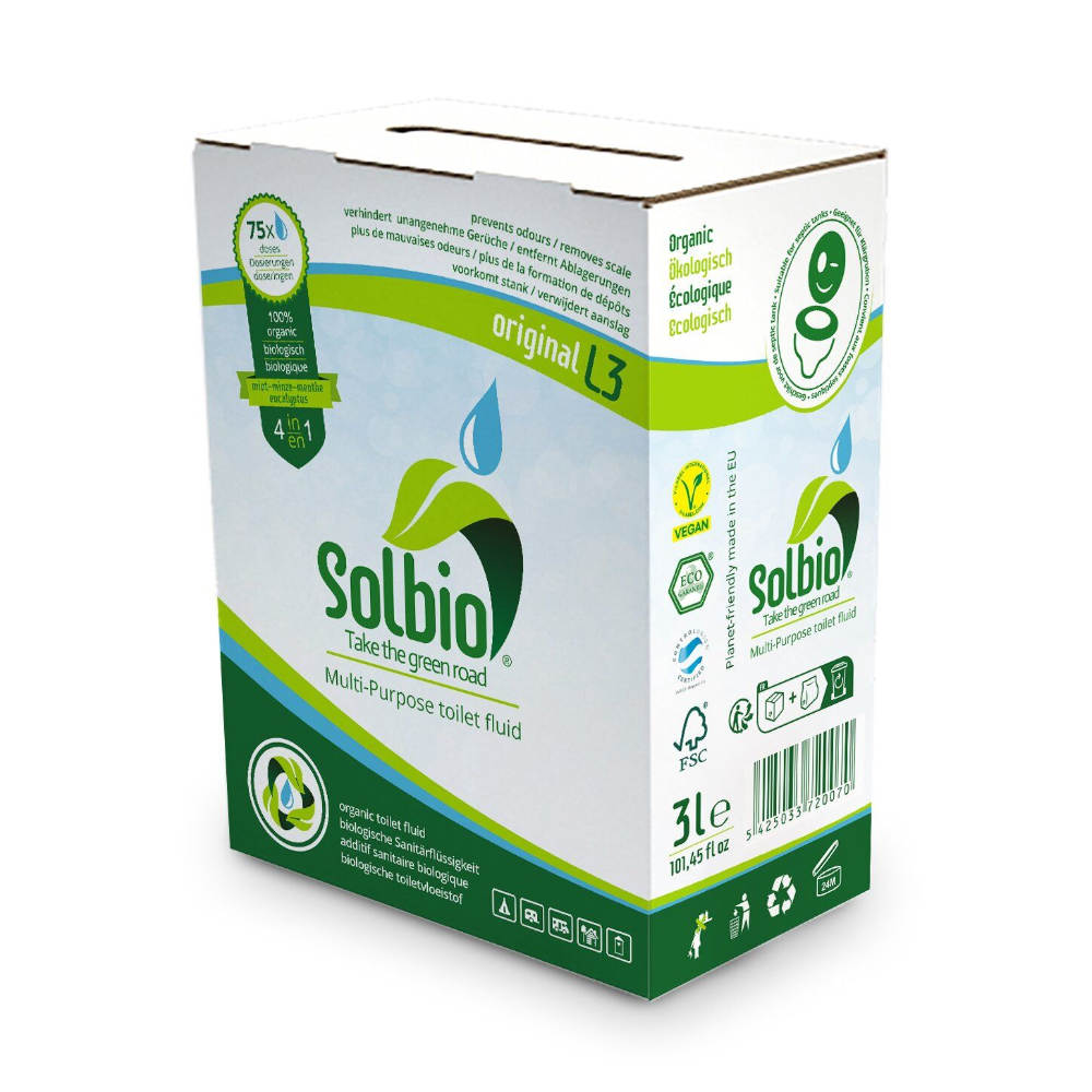 Solbio Sanitärzusatz Solbio 3-Liter-Sparpack