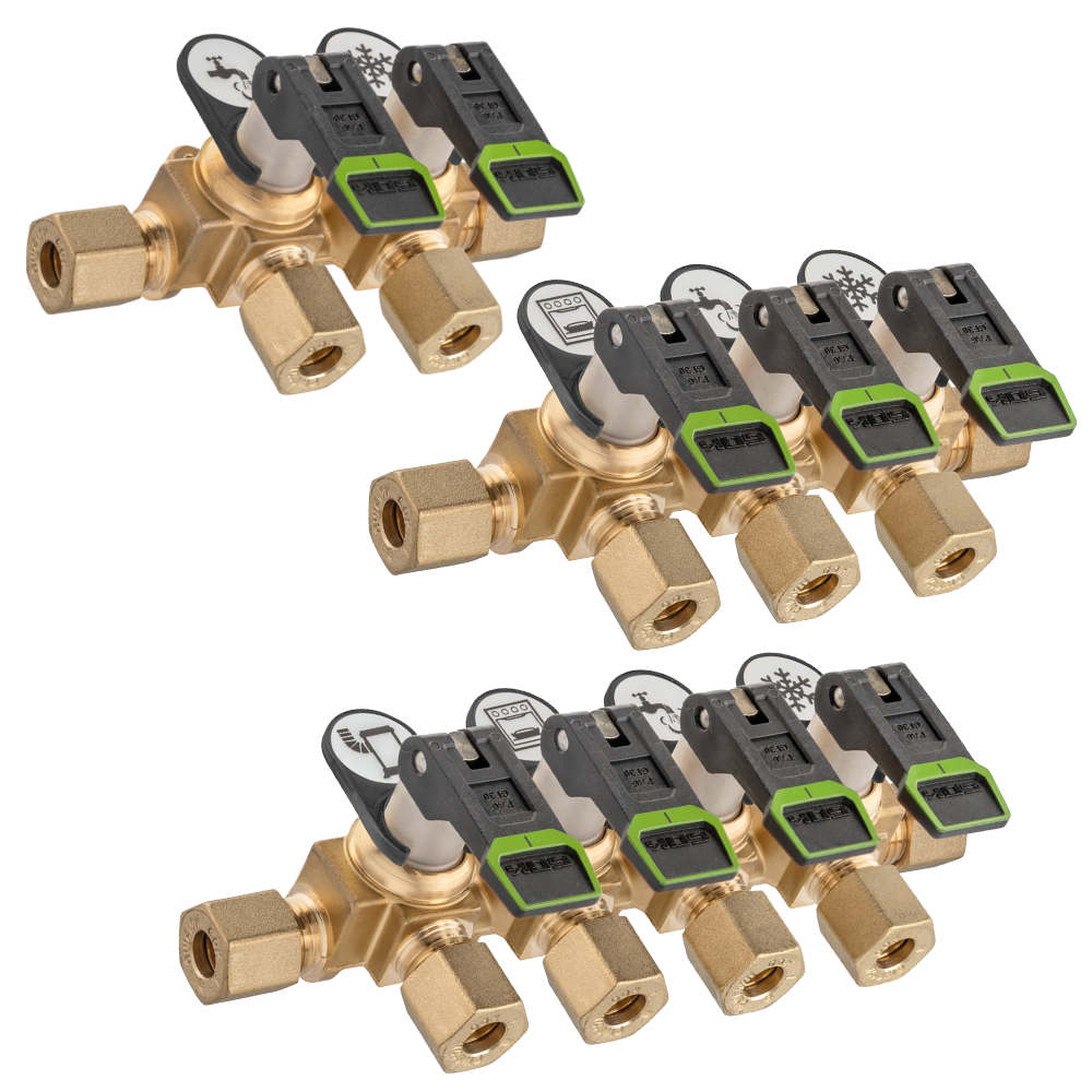 GOK Verteilerblock Messing KSV-AB kurz