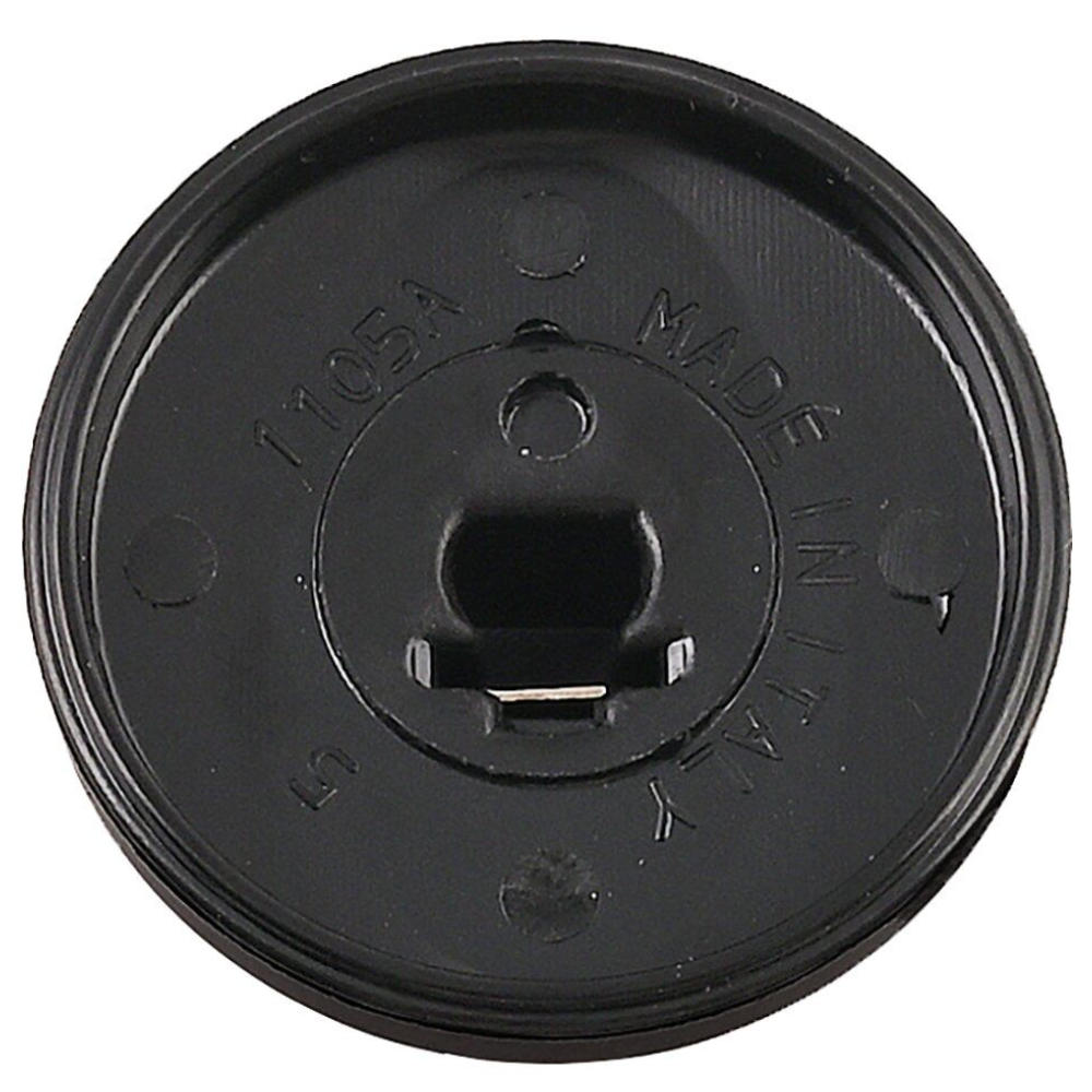 Can Bedienknopf schw/chrom für Kocher u. Kombinationen FC, FL, PV (Nr.C-4000511)