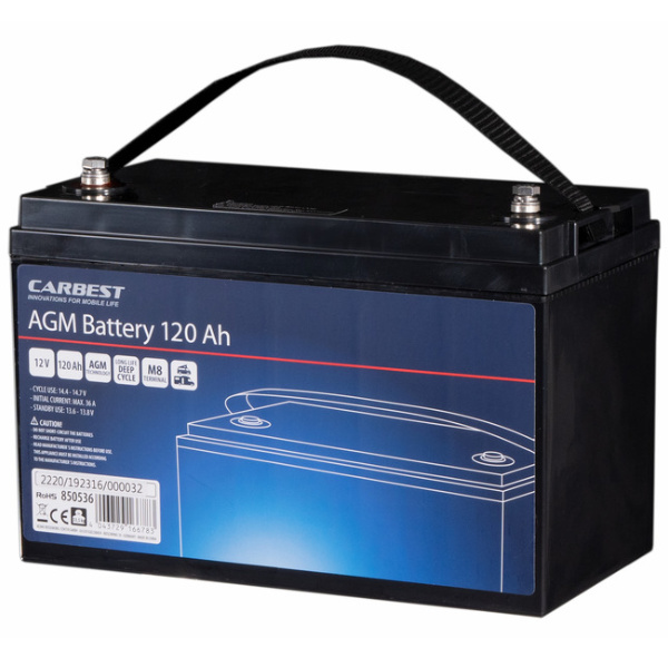 Carbest Long Life Deep-Cycle AGM 120