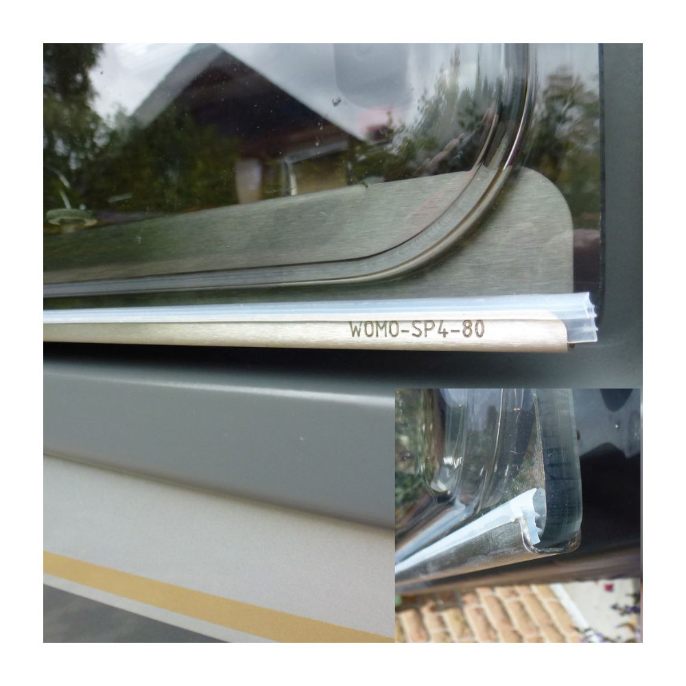 WOMO-Sicherheit Sicherheitsprofil 350 mm für S10 Deluxe Ausstellfenster
