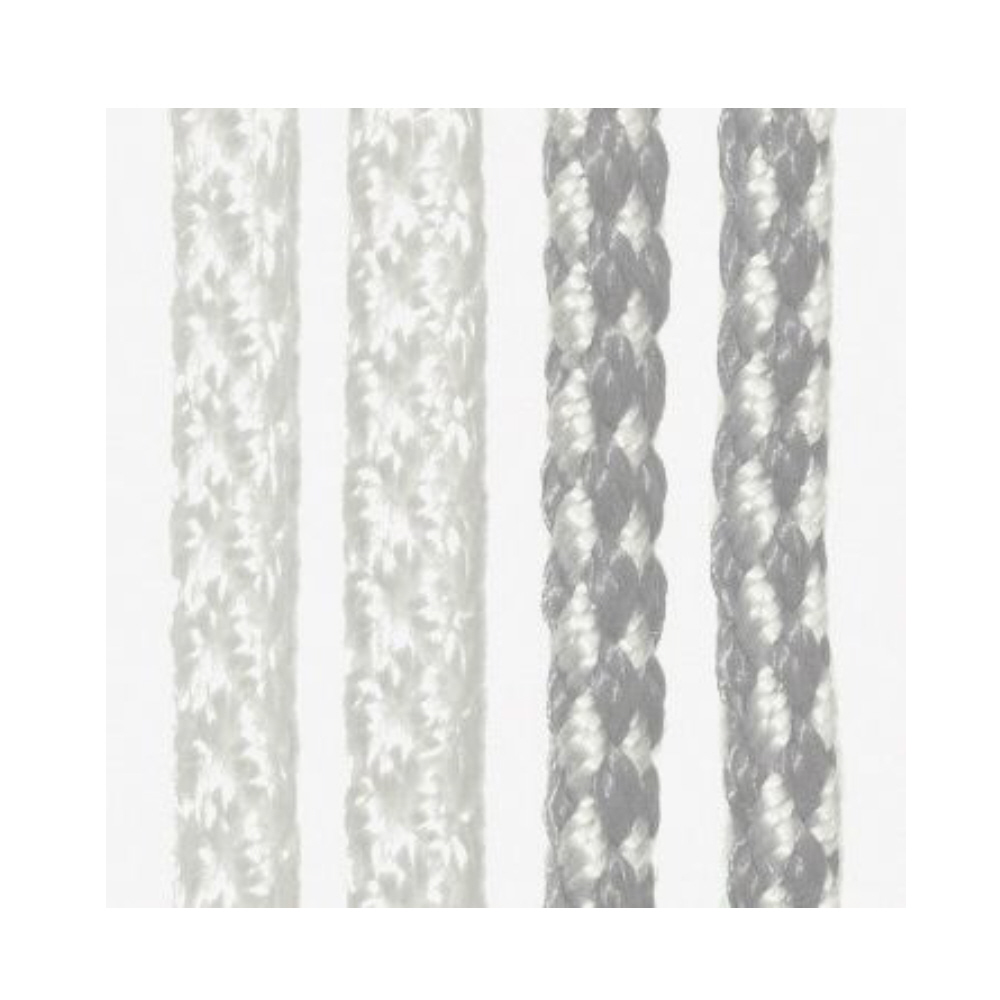 Türvorhang Korda weiß/silber 60 cm x 190 cm