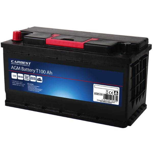 Carbest Long Life Deep-Cycle AGM T100